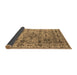 Sideview of Oriental Brown Industrial Rug, urb1545brn