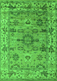 Oriental Green Industrial Rug, urb1545grn