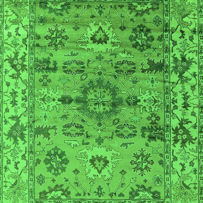 Oriental Green Industrial Rug, urb1545grn