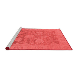 Industrial Red Washable Rugs