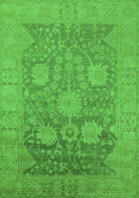 Oriental Green Industrial Rug, urb1546grn