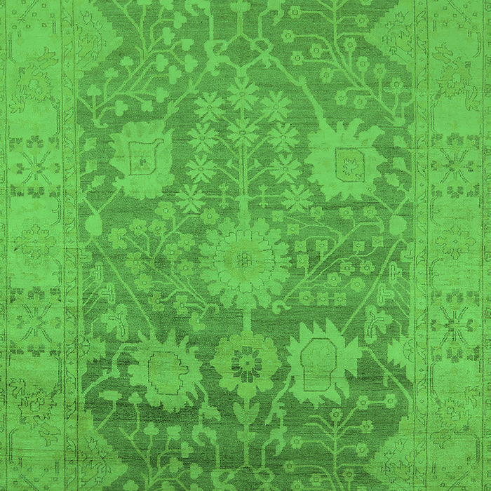 Oriental Green Industrial Rug, urb1546grn