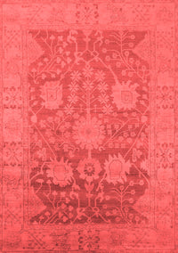 Oriental Red Industrial Rug, urb1546red