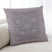 Lifestyle Image of Mid-Century Modern Urban Square Rose Dust Purple Throw Pillow, 18 inch by 18 inch, pwurb1546