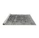 Sideview of Machine Washable Oriental Gray Industrial Rug, wshurb1547gry