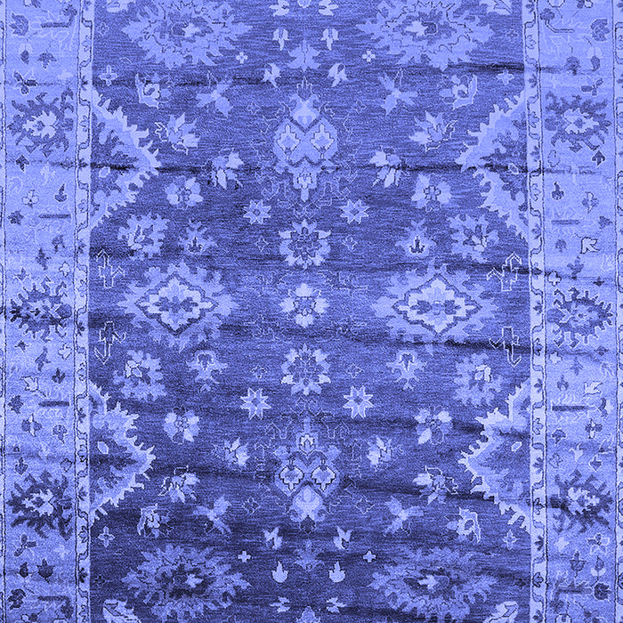 Oriental Blue Industrial Rug, urb1547blu