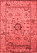 Oriental Red Industrial Area Rugs