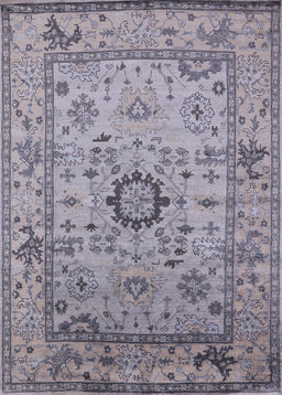 Mid-Century Modern Purple Oriental Rug, urb1548