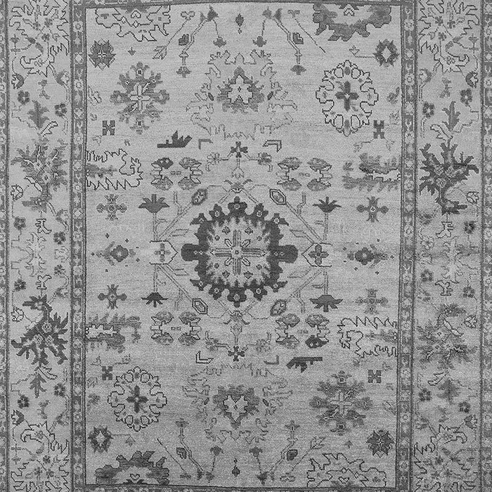 Machine Washable Oriental Gray Industrial Rug, wshurb1548gry
