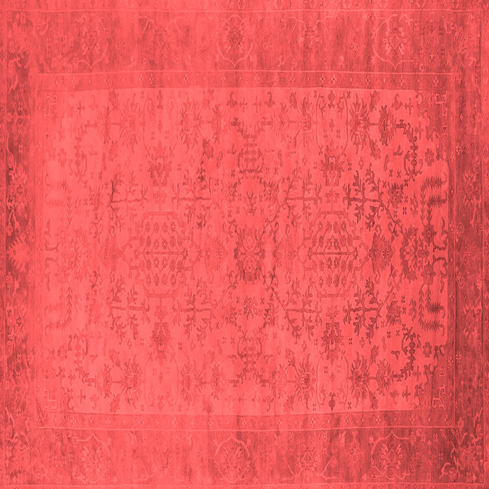Oriental Red Industrial Rug, urb1549red