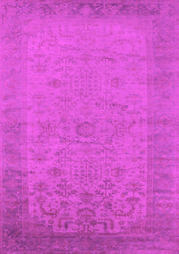 Oriental Pink Industrial Rug, urb1549pnk