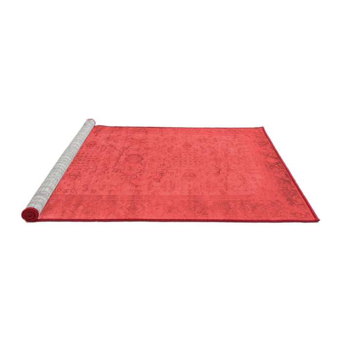 Industrial Red Washable Rugs