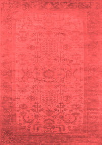 Oriental Red Industrial Rug, urb1549red