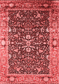 Oriental Red Industrial Rug, urb1550red