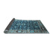 Sideview of Oriental Light Blue Industrial Rug, urb1550lblu