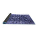 Sideview of Oriental Blue Industrial Rug, urb1550blu