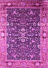 Oriental Pink Industrial Rug, urb1550pnk