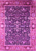 Oriental Pink Industrial Rug, urb1550pnk