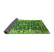 Sideview of Oriental Green Industrial Rug, urb1550grn