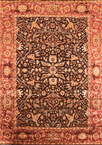 Oriental Orange Industrial Rug, urb1550org