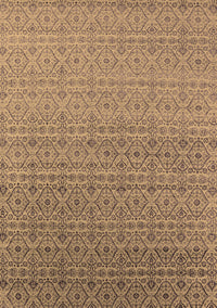 Oriental Brown Industrial Rug, urb1551brn