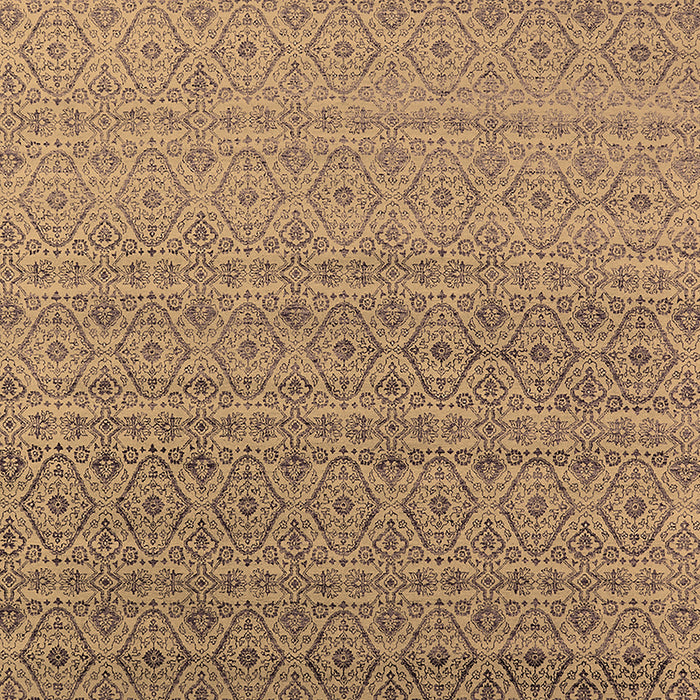 Machine Washable Oriental Brown Industrial Rug, wshurb1551brn