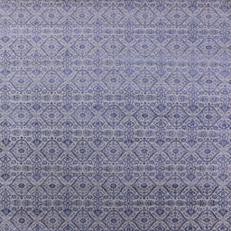 Square Machine Washable Industrial Modern Deep Periwinkle Purple Rug, wshurb1551