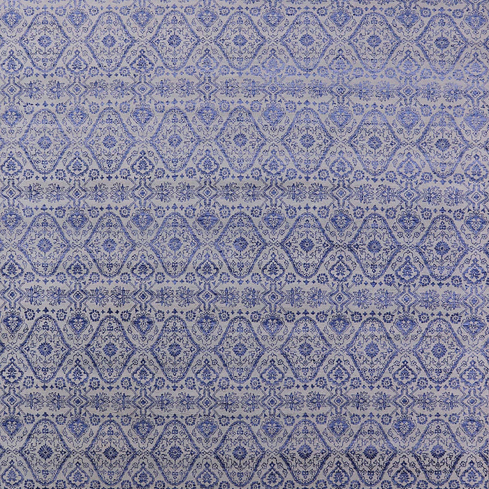 Mid-Century Modern Deep Purple Oriental Rug, urb1551