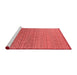 Industrial Red Washable Rugs