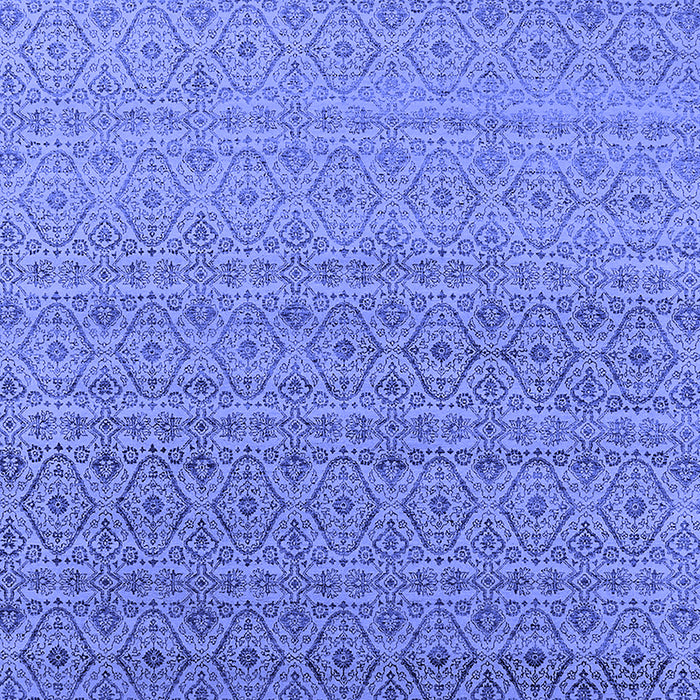 Oriental Blue Industrial Rug, urb1551blu