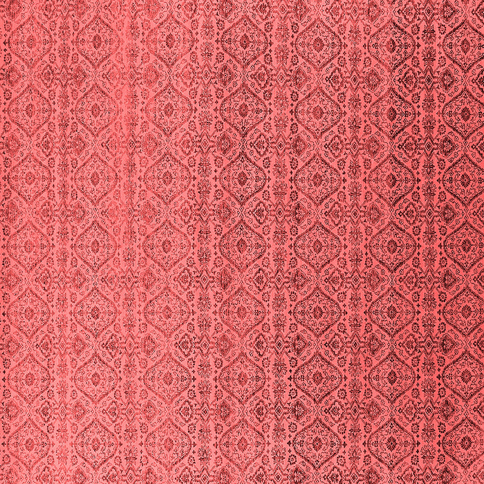 Machine Washable Oriental Red Industrial Rug, wshurb1551red