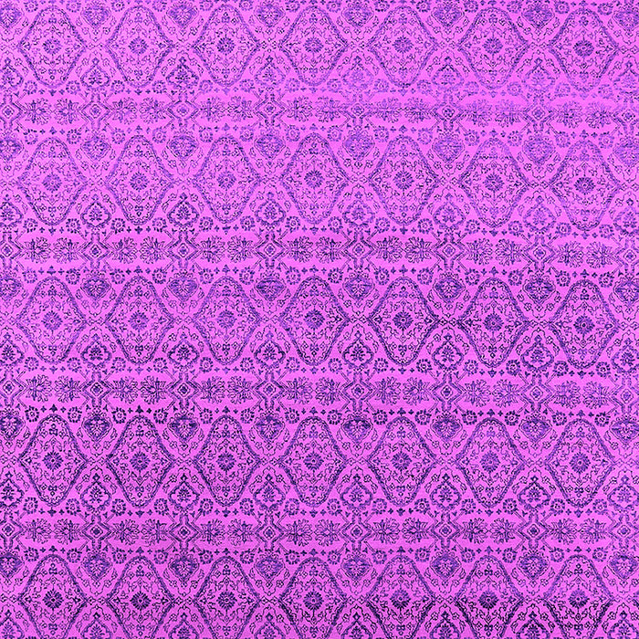 Machine Washable Oriental Pink Industrial Rug, wshurb1551pnk