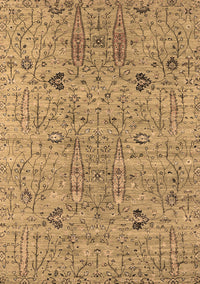 Oriental Brown Industrial Rug, urb1552brn