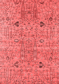 Oriental Red Industrial Rug, urb1552red