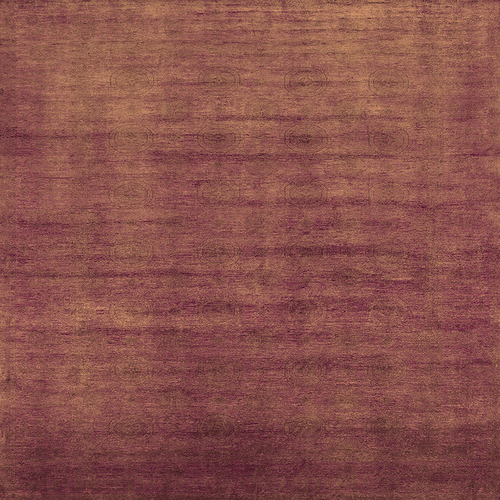 Square Machine Washable Oriental Orange Industrial Area Rugs, wshurb1553org