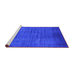 Sideview of Machine Washable Oriental Purple Industrial Area Rugs, wshurb1553pur