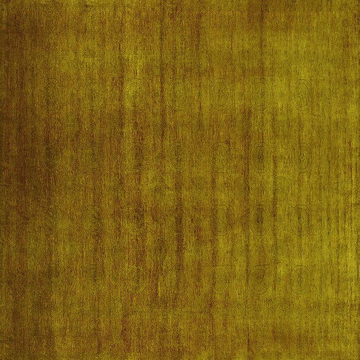 Square Oriental Yellow Industrial Rug, urb1553yw