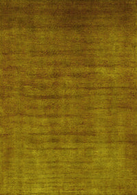 Oriental Yellow Industrial Rug, urb1553yw