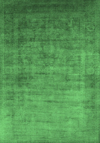 Oriental Emerald Green Industrial Rug, urb1555emgrn