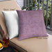 Front View of Mid-Century Modern Urban Square Deep Mauve Purple Throw Pillow, 18 inch by 18 inch, pwurb1556