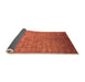 Sideview of Oriental Orange Industrial Rug, urb1556org