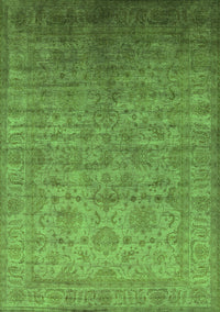 Oriental Green Industrial Rug, urb1556grn