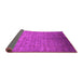 Sideview of Oriental Pink Industrial Rug, urb1556pnk