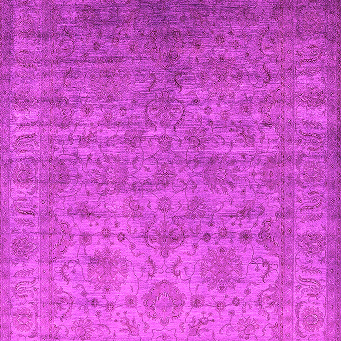 Machine Washable Oriental Pink Industrial Rug, wshurb1556pnk