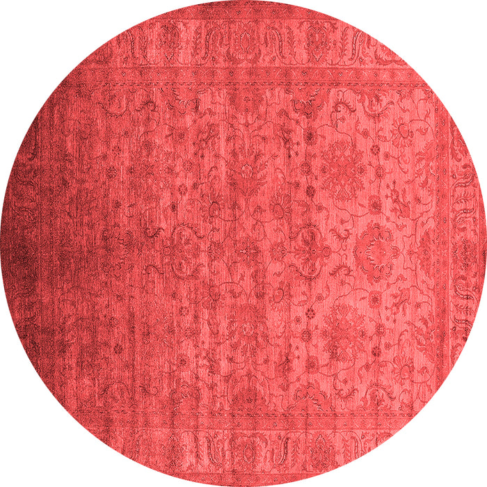 Machine Washable Oriental Red Industrial Rug, wshurb1556red