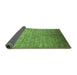 Sideview of Oriental Green Industrial Rug, urb1556grn