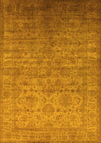 Oriental Yellow Industrial Rug, urb1556yw