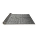 Sideview of Oriental Gray Industrial Rug, urb1556gry