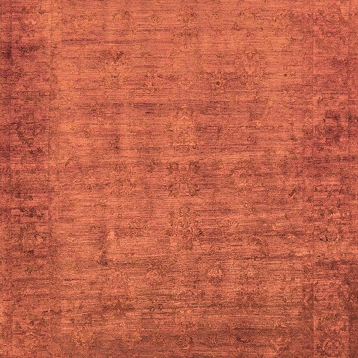 Machine Washable Oriental Orange Industrial Area Rugs, wshurb1557org