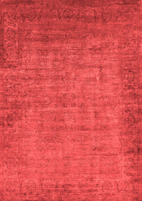 Oriental Red Industrial Rug, urb1557red